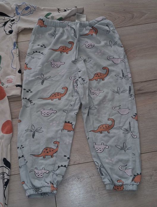 Komplet H&M Myszka Miki Bluza 104 + 2x Spodnie H&M 104