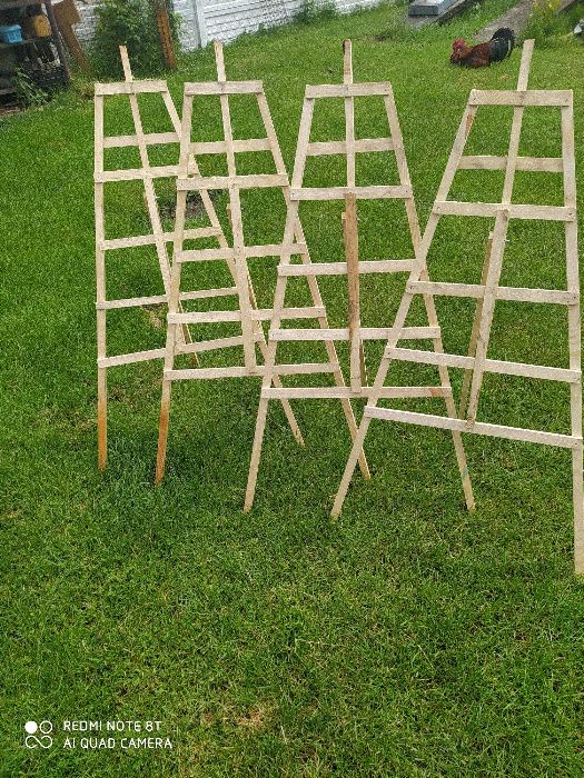 Stelaż drabinka wieniec pogrzebowy