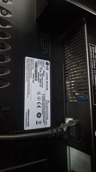 Mopi com ecrã touch LG