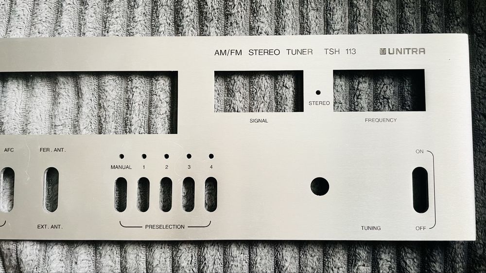 Panel od tunera Tsh 113 unitra Diora