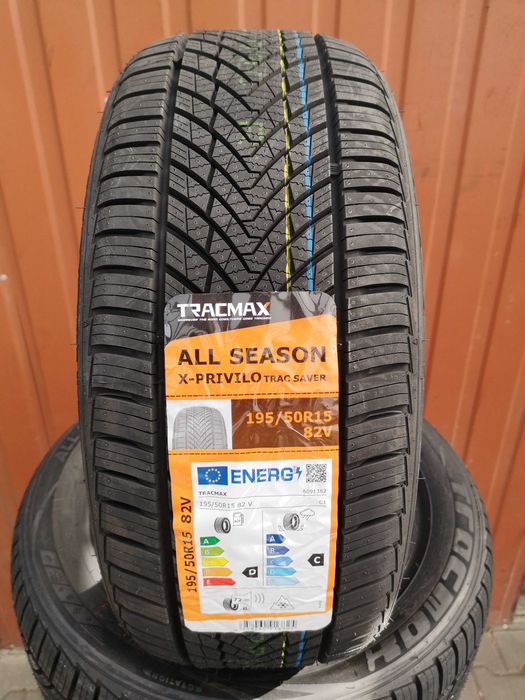 195/50 R15 82V - Tracmax All Season Trac Saver X-Privilo (4 szt.) NOWE ...