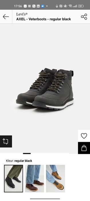 Тимберленды Levi's