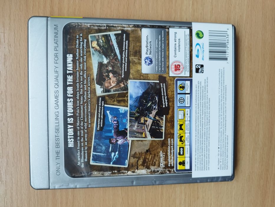 Uncharted 2 ps3 , PlayStation 3, stan bardzo dobry, wysyłka olx