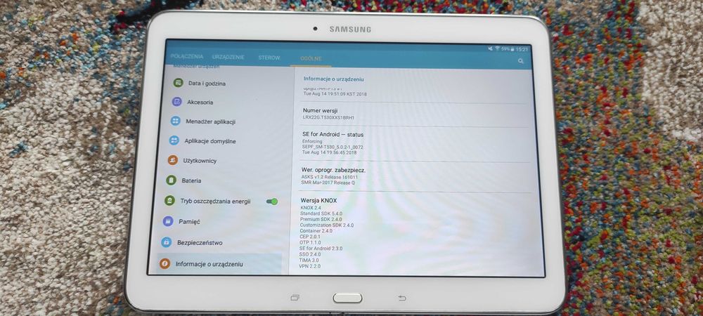 Tablet Samsung Galaxy Tab 4 SM-T 530