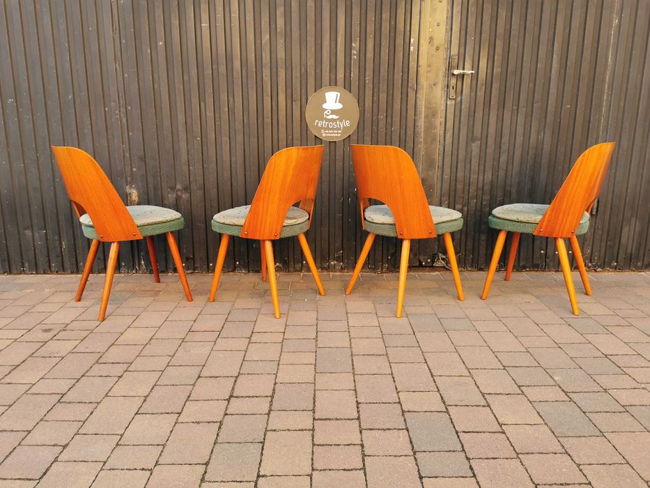 Krzesła TON (Thonet) proj. Oswald Haerdtl, Czechosłowacja '60, PRL