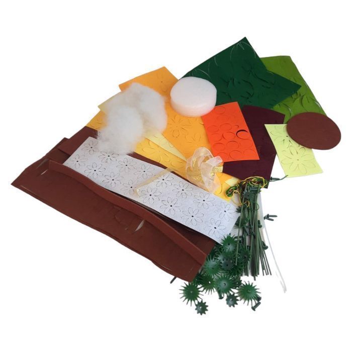 Zestaw do Filcowania Kwiatów DIY Rękodzieło Osugin