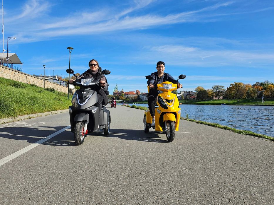 Elektryczny skuter trójkołowy Fasti 3 Max bateria do 100km
