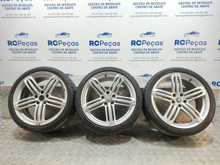 Conjunto de Jantes 19 Originais S-Line SLine Audi A5 8T S5 RS05 9J