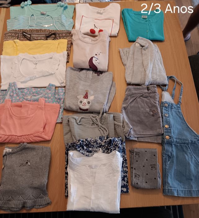 Lote roupa 2/3 anos