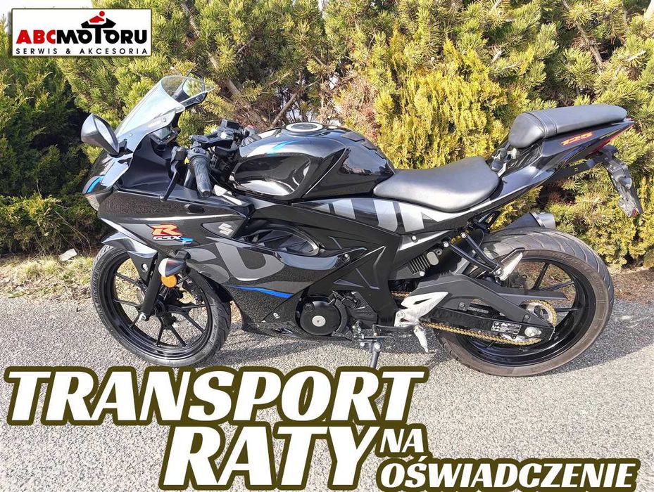 Suzuki GSX-R 125, 2019 r. 25481 km, transport, raty na oświadczenie!