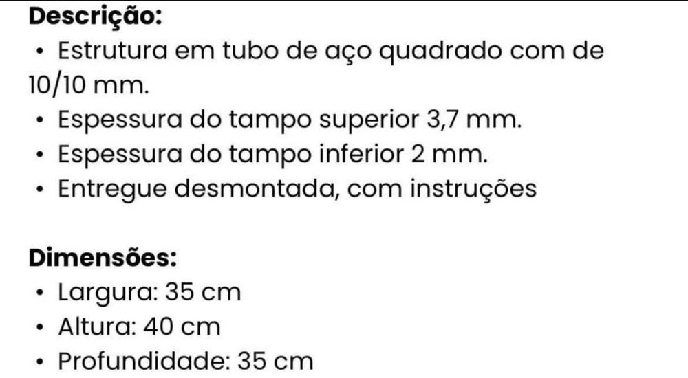 Mesas cabeceira