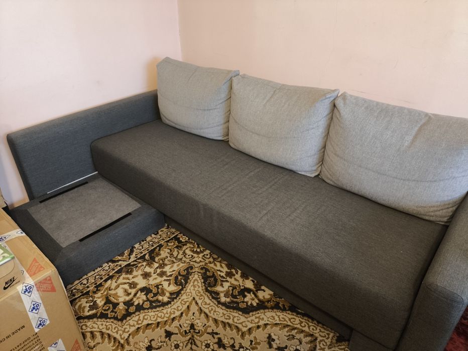 Narożnik z możliwością zmiany na wersalkę