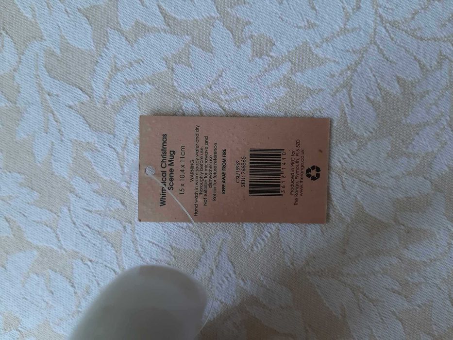 Nowy duży kubek z Mikołajem