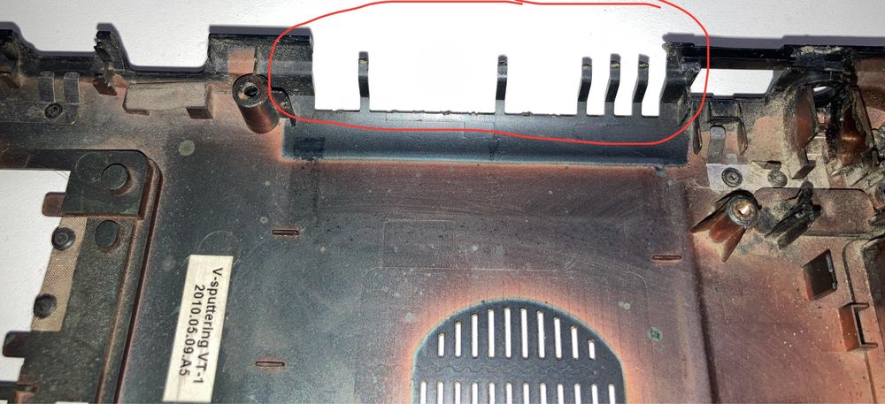 Obudowa dolna Acer eMachines D640 D730 palmrest