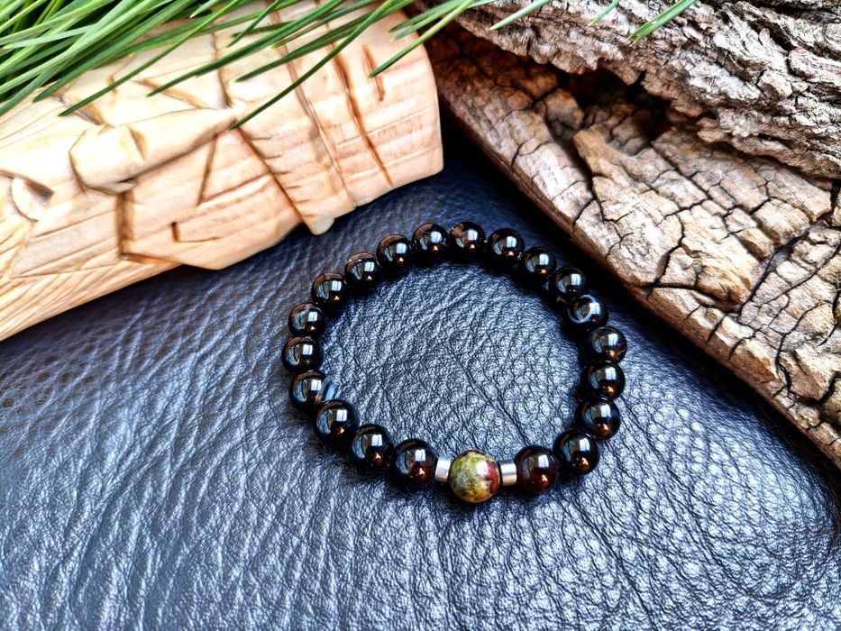 Браслет «Ведун» з натурального каменю від ALATYR jewelry