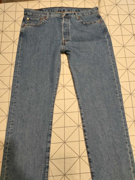 Levis 501 Nowe niebieskie spodnie jeansy W36 L32
