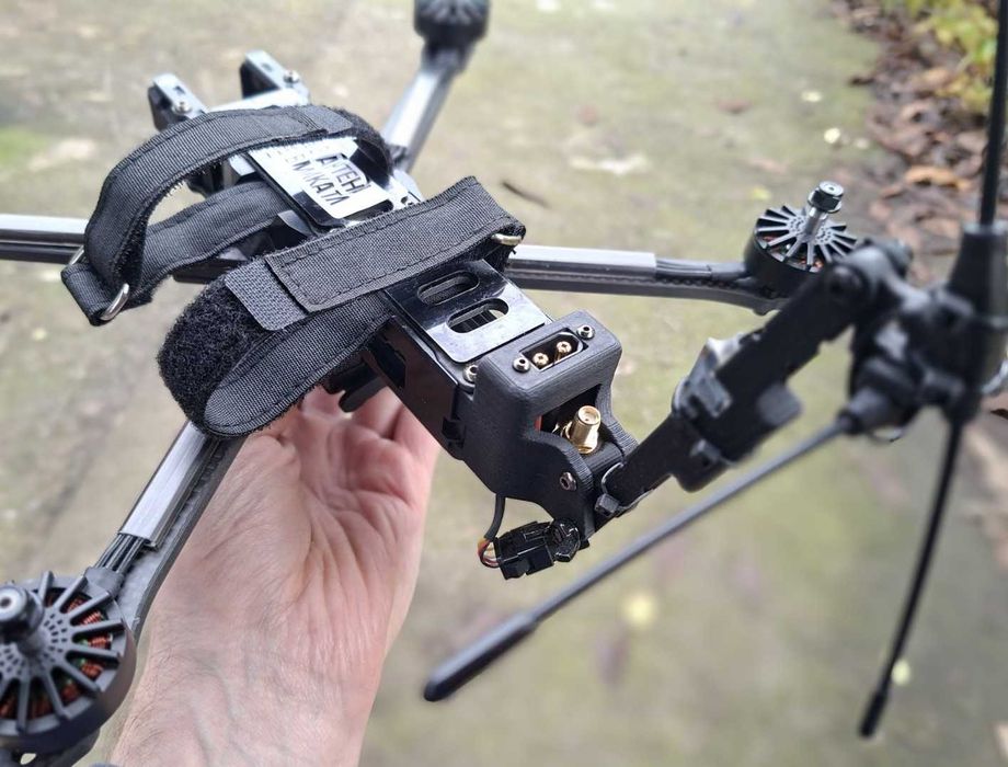 фпв  fpv дрон 7 дюймів новенький без камери 10 шт під caddx 640 384
