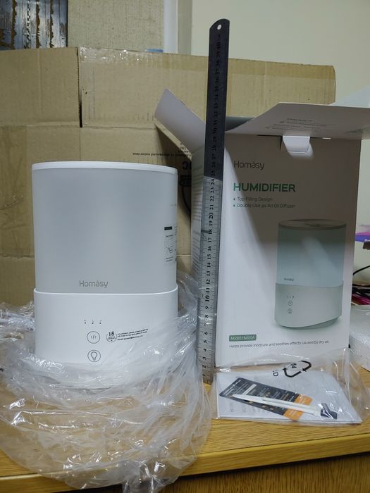 Зволожувач повітря + лампа нічник можл вибору кольору підсвітки