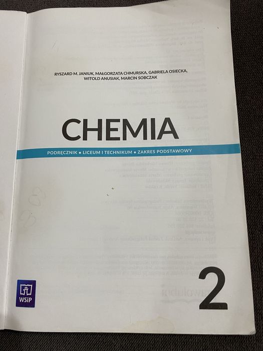Chemia podręcznik WSiP 2