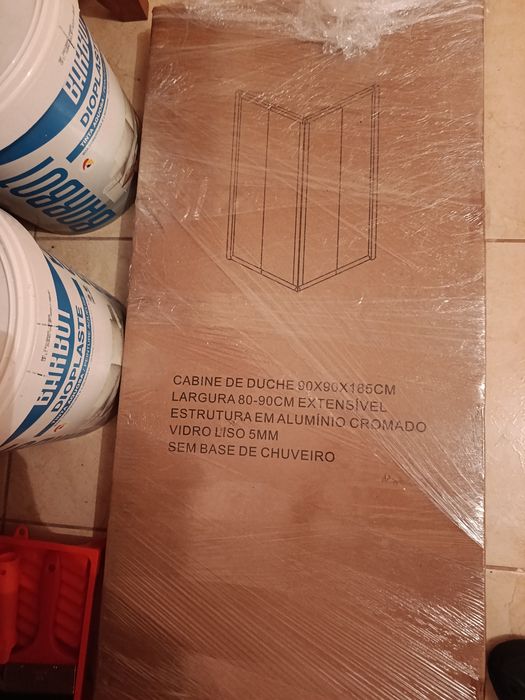 Resguardo duche quadrado 80-90x80-90cm