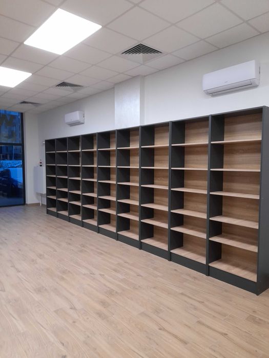 Regały sklepowe Grafit Max nowe wysokie meble półki regał do sklepu