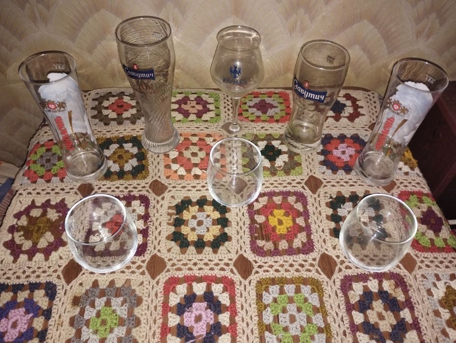 Обменяю бокалы  для пива