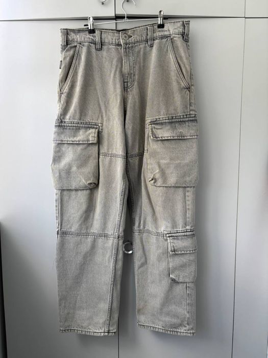 Джинсы мужские серые