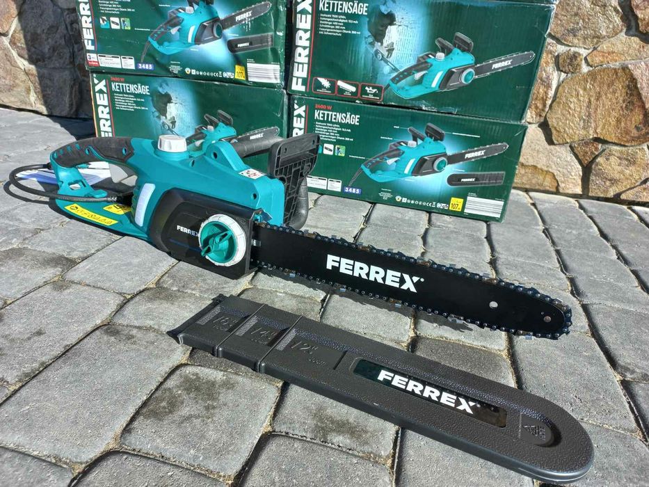Потужна електропила ferrex електропилка