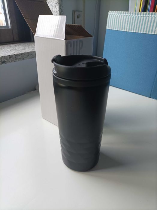 Copo Aço Inox com dupla camada