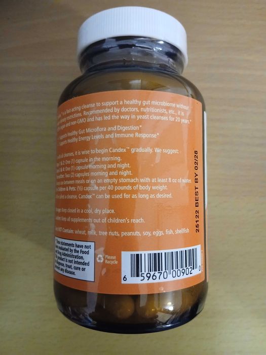 Candex Pure Essence 120 kapsułek - grzybica, kandida