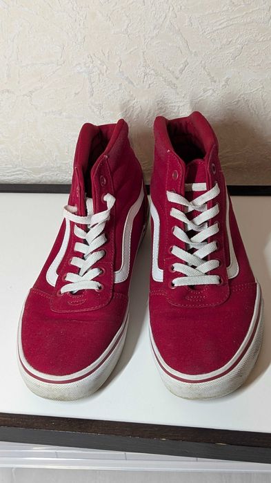 Vans высокие кеды