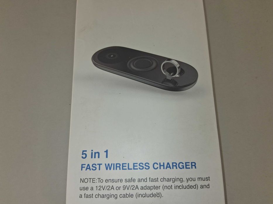 N214 Ładowarka Bezprzewodowa Indukcyjna Stacja 5w1 15W Fast