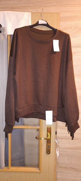 Dres damski XL beż brąz