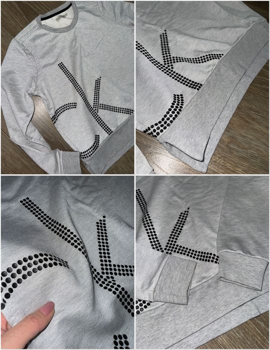 Жакет кофта пиджак пайетки свитшот двухнитка S-M