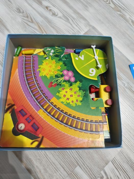 Mały pociąg gra planszowa