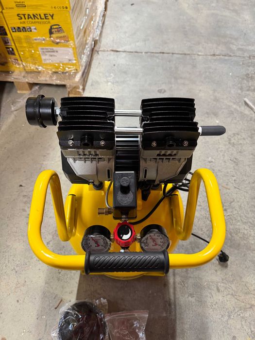 STANLEY Kompresor Bezolejowy 50L 59dB CICHY