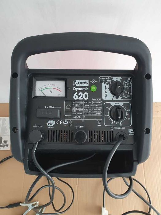Prostownik TELWIN DYNAMIC 620 do ładowania oraz rozruchu 12 i 24 V aku