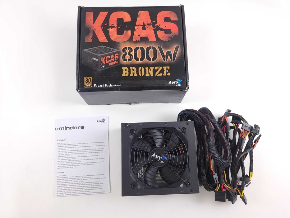 Zasilacz Aerocool KCAS 800W, 80 Plus Bronze, ATX