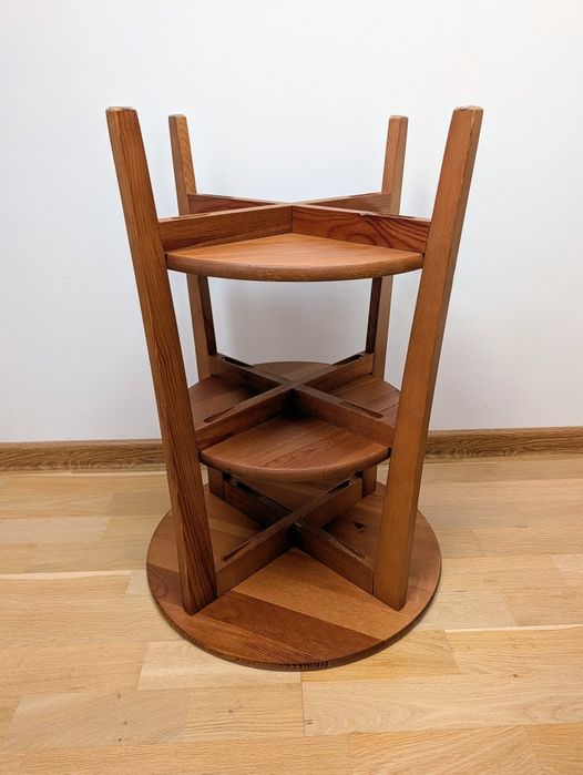 Stolik pomocniczy IKEA OLSVIK vintage – 100% lita sosna