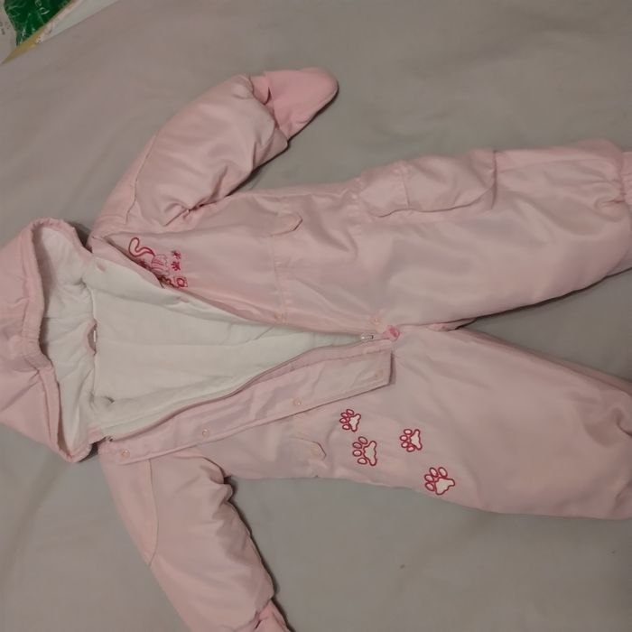 Зимовий теплий комбінезон 9-12 місяців