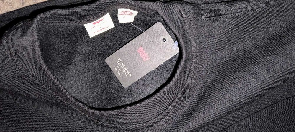 Levi’s bluza męska czarna L, NOWA z metką