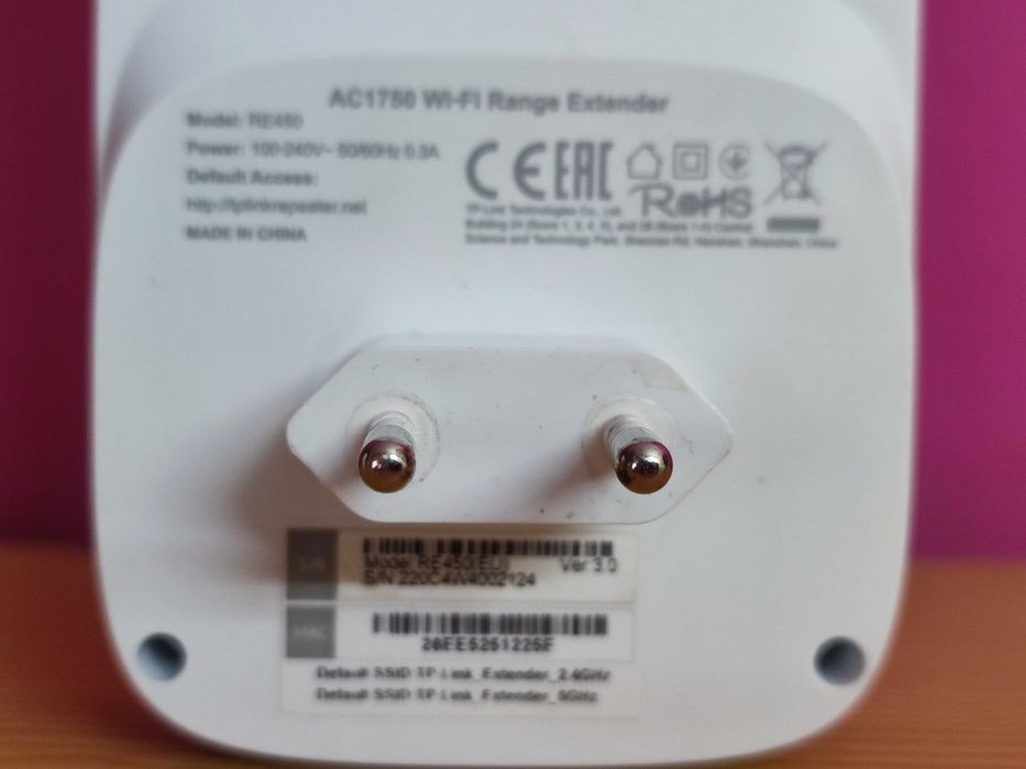 TP-Link RE450 v3.0 Repetidor Wi-Fi Extender