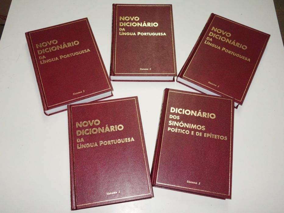 Novo Dicionário da Língua Portuguesa - 5 volumes