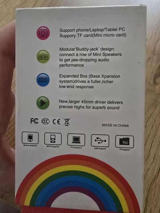 Повноцінна блютуз колонка music ghost Q103