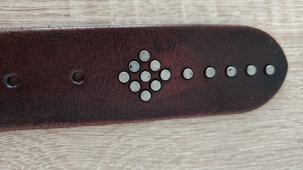 Pasek skórzany Depeche