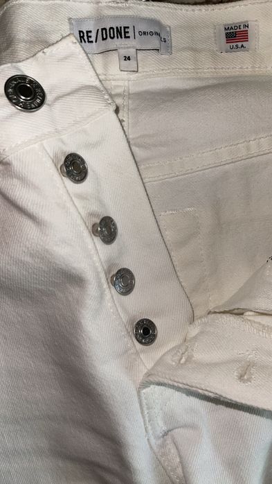 Джинсы Re done 70s High Rise Skinny Bootcut