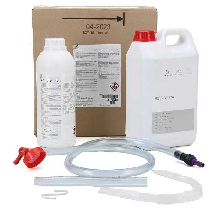 Enchimento EOLYS aditivo FAP Cerina Peugeot Citroën e DS.