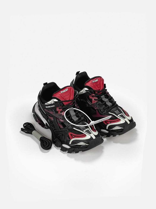 Кроссовки Balenciaga Track 2.0 Black Red 36-45 Хит Сезона! Наложка!