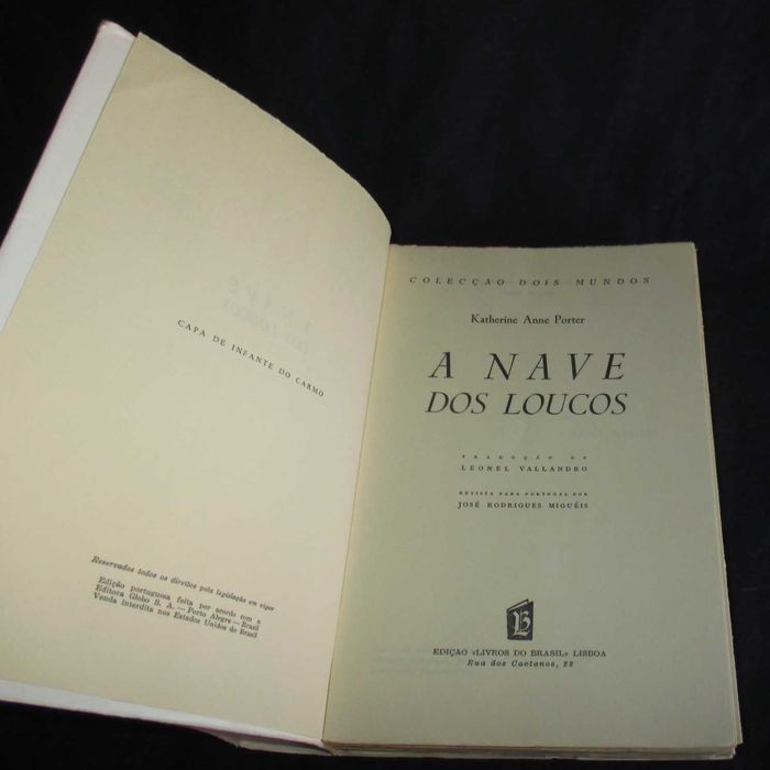 Livro A Nave dos Loucos Katherine Anne Porter