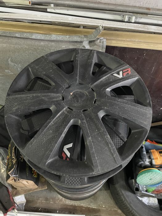 Диски 5 112 16 комплект з ковпаками VAG